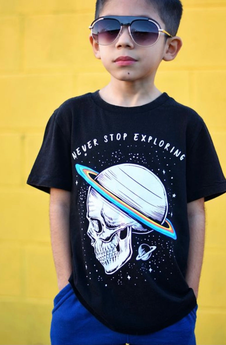 Premium Space Skull Tee - Ultimate Comfort & Style