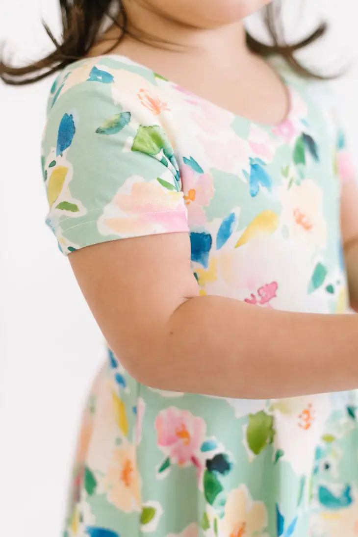 Ultimate Skirted Leo | Watercolor Floral Dancewear