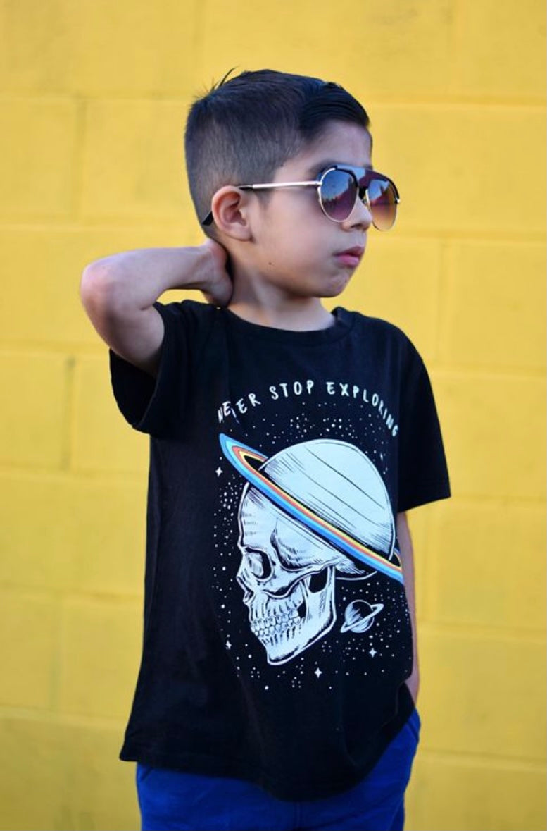 Premium Space Skull Tee - Ultimate Comfort & Style