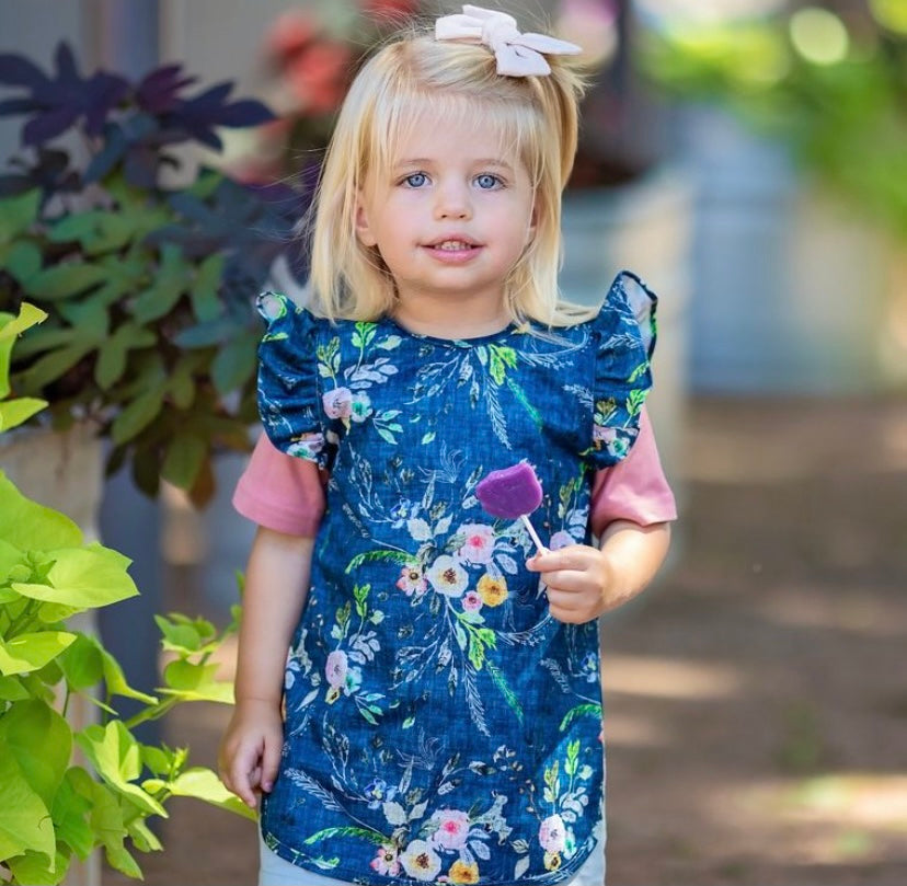 Premium Boho Floral Baby Apron - Ultimate Mealtime & Playtime Companion