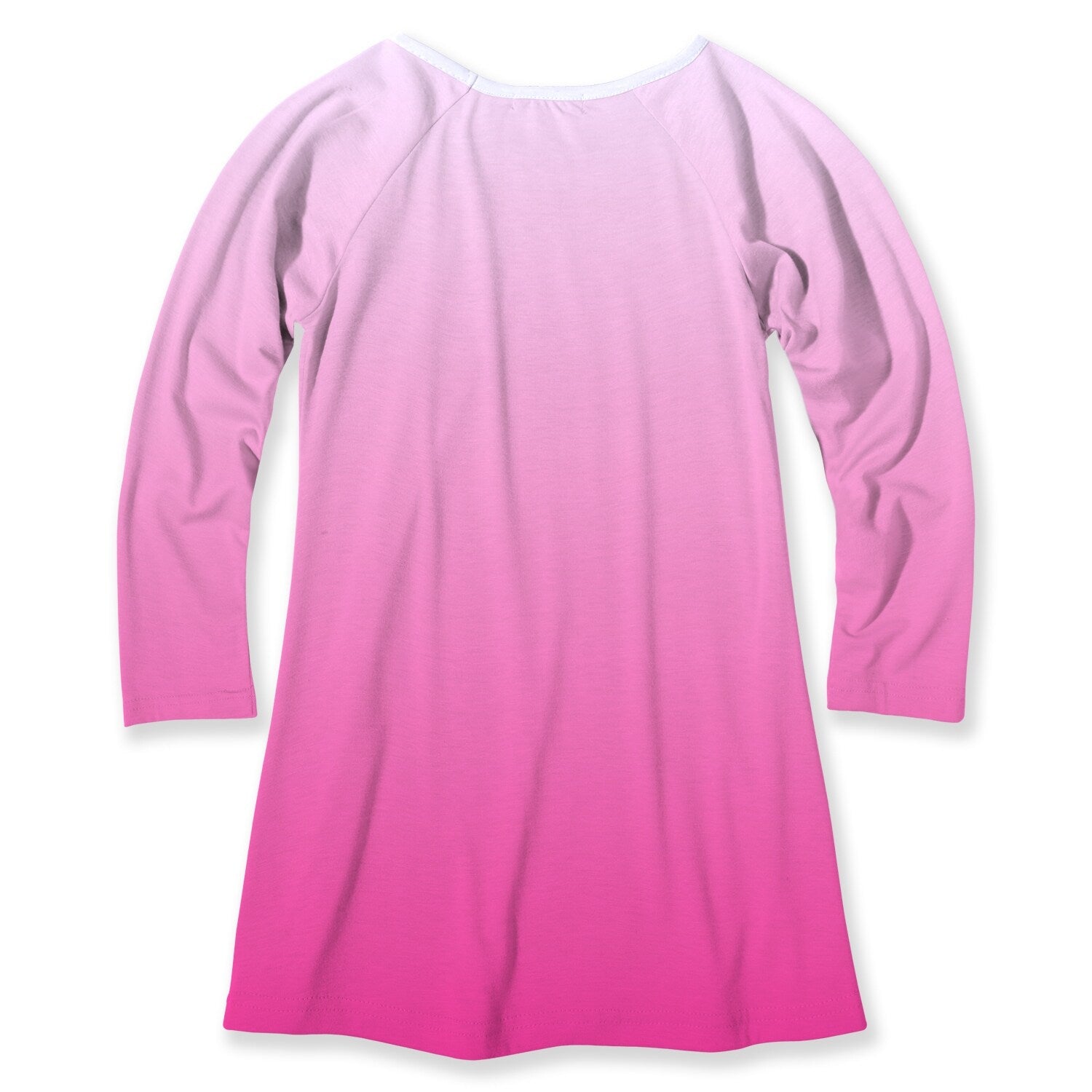 Premium Pink Ombre Raglan Dress - Self Love Club Edition