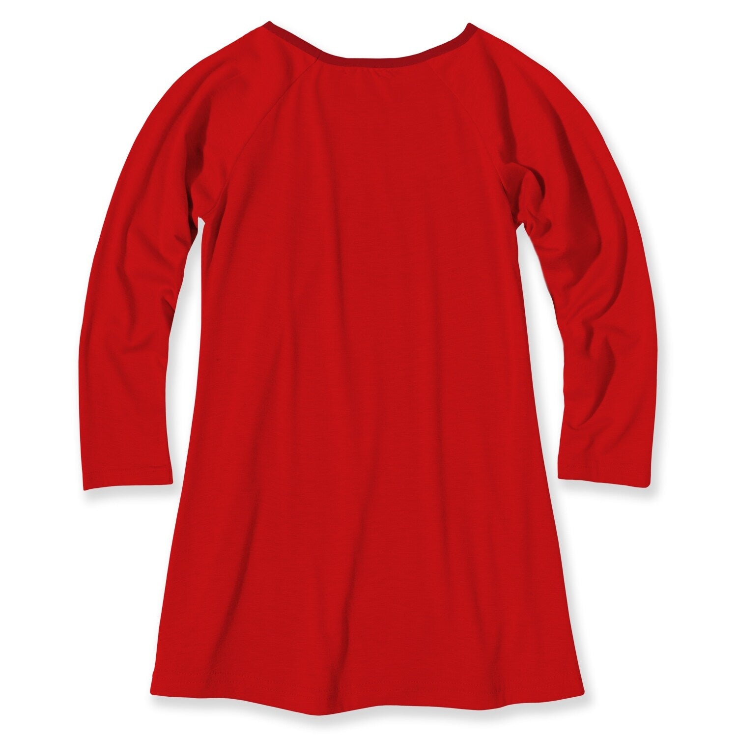 Premium Red & Pink Star Heart Raglan Dress - Ultimate Style & Comfort